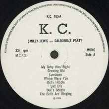 Load image into Gallery viewer, Smiley Lewis : Caldonia's Party (LP, Comp)