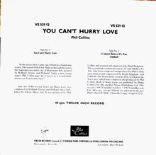Load image into Gallery viewer, Phil Collins : You Can't Hurry Love (12", Single)