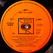 Load image into Gallery viewer, Mott The Hoople : Mott (LP, Album)
