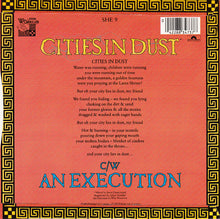 Load image into Gallery viewer, Siouxsie And The Banshees* : Cities In Dust (7", Single, Sil)
