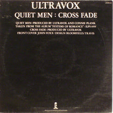 Load image into Gallery viewer, Ultravox : Quiet Men (12", Single, Ltd, Whi)