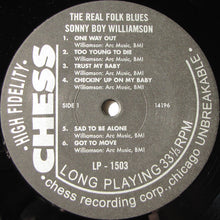Load image into Gallery viewer, Sonny Boy Williamson (2) : The Real Folk Blues (LP, Album, Mono, RE, RM, 180)