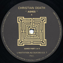 Load image into Gallery viewer, Christian Death : "Ashes" (2x12", Album, Gat)