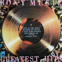 Load image into Gallery viewer, Roxy Music : Greatest Hits (LP, Comp, HTM)