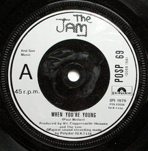 Load image into Gallery viewer, The Jam : When You're Young c/w Smithers-Jones (7", Single)