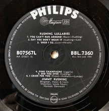 Load image into Gallery viewer, Jimmy Rushing : Rushing Lullabies (LP, Album)