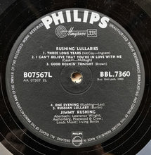 Load image into Gallery viewer, Jimmy Rushing : Rushing Lullabies (LP, Album)