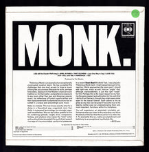 Load image into Gallery viewer, Thelonious Monk : Monk (LP, Album, Mono)