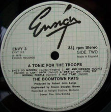 Load image into Gallery viewer, The Boomtown Rats : A Tonic For The Troops (LP, Album)