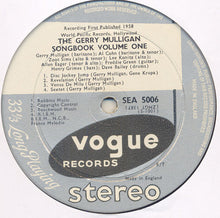 Load image into Gallery viewer, Gerry Mulligan And The Sax Section : The Gerry Mulligan Songbook Volume 1 (LP, Album)