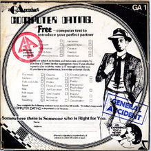 Load image into Gallery viewer, General Accident (2) : Computer Dating (7")