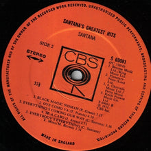 Load image into Gallery viewer, Santana : Santana's Greatest Hits (LP, Comp)