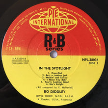 Load image into Gallery viewer, Bo Diddley : In The Spotlight (LP, Album, Mono, RE)