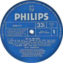 Load image into Gallery viewer, Dusty Springfield : See All Her Faces (LP, Album, Blu)