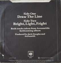 Load image into Gallery viewer, Aerosmith : Draw The Line (7", Single, Promo)