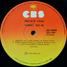 Load image into Gallery viewer, Tommy Bolin : Private Eyes (LP, Album)