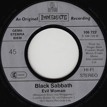 Load image into Gallery viewer, Black Sabbath : Paranoid / Evil Woman (7", Single, RE)
