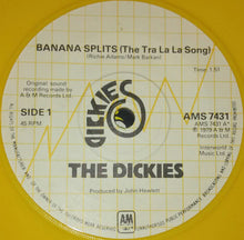 Load image into Gallery viewer, The Dickies : Banana Splits (7", Single, Yel)