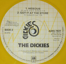 Load image into Gallery viewer, The Dickies : Banana Splits (7", Single, Yel)