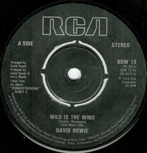 Load image into Gallery viewer, David Bowie : Wild Is The Wind (7", Single)