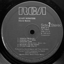 Load image into Gallery viewer, David Bowie : Scary Monsters (LP, Album)