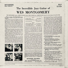 Load image into Gallery viewer, Wes Montgomery : The Incredible Jazz Guitar Of Wes Montgomery (LP, Album, Mono)