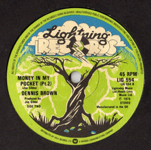Load image into Gallery viewer, Dennis Brown : Money In My Pocket (7", Single)
