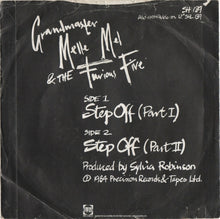 Load image into Gallery viewer, Grandmaster Melle Mel & The Furious Five : Step Off (7", Single, Dam)