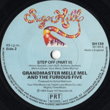 Load image into Gallery viewer, Grandmaster Melle Mel & The Furious Five : Step Off (7", Single, Dam)