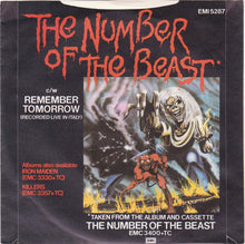 Load image into Gallery viewer, Iron Maiden : The Number Of The Beast (7", Single, 4 P)