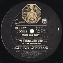 Load image into Gallery viewer, Quincy Jones : Sounds ... And Stuff Like That!! (LP, Album, Ter)
