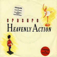 Load image into Gallery viewer, Erasure : Heavenly Action (7", Single, Red)