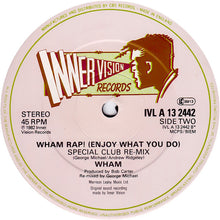 Load image into Gallery viewer, Wham! : Wham Rap! (Enjoy What You Do) (U.S. Re-Mix) (Parts 1 And 2) (12", Single)
