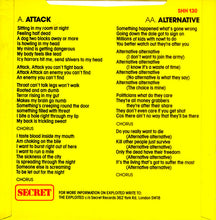 Load image into Gallery viewer, The Exploited : Attack / Alternative (7", Single, M/Print)