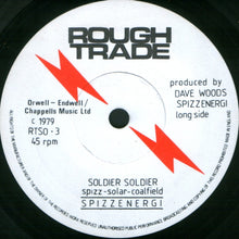 Load image into Gallery viewer, Spizzenergi : Soldier Soldier (7", Single)