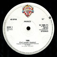 Load image into Gallery viewer, Prince : 1999 / Little Red Corvette (12", Single, PRS)