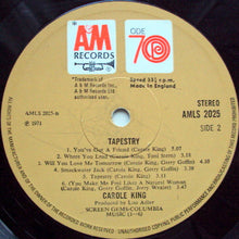 Load image into Gallery viewer, Carole King : Tapestry (LP, Album)