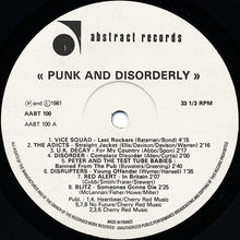 Load image into Gallery viewer, Various : Punk And Disorderly (LP, Comp)