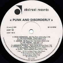 Load image into Gallery viewer, Various : Punk And Disorderly (LP, Comp)