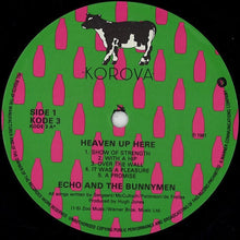 Load image into Gallery viewer, Echo And The Bunnymen* : Heaven Up Here (LP, Album, Tex)