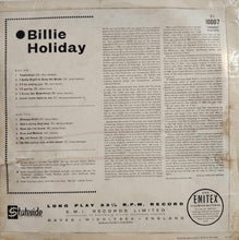 Load image into Gallery viewer, Billie Holiday : Billie Holiday (LP, Comp, Mono)