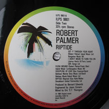 Load image into Gallery viewer, Robert Palmer : Riptide (LP, Album)