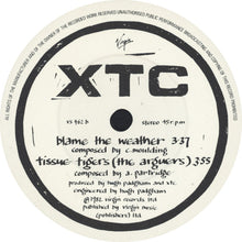 Load image into Gallery viewer, XTC : Senses Working Overtime (7", EP, Single)