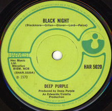 Load image into Gallery viewer, Deep Purple : Black Night (7", Single, Sol)