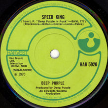 Load image into Gallery viewer, Deep Purple : Black Night (7", Single, Sol)