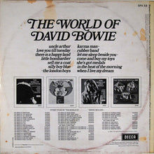 Load image into Gallery viewer, David Bowie : The World Of David Bowie (LP, Comp)