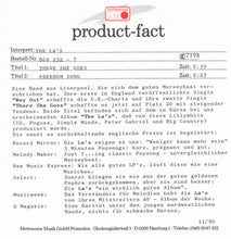 Load image into Gallery viewer, The La's : There She Goes (7", Single, Sil)