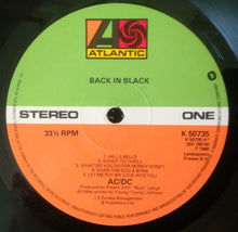 Load image into Gallery viewer, AC/DC : Back In Black (LP, Album)