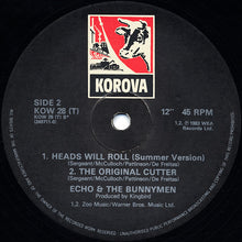 Load image into Gallery viewer, Echo & The Bunnymen : Never Stop "Discotheque" (12", EMI)