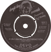Load image into Gallery viewer, Devo : (I Cån't Gèt Mé Nö) Såtisfactiön (7", Single, Pap)